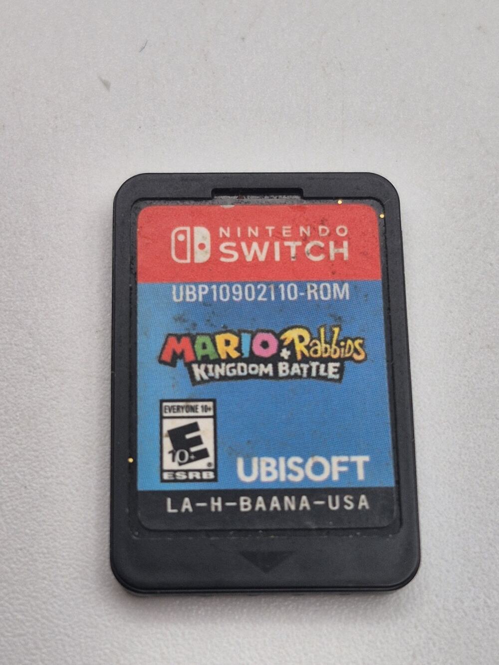 Mario + Rabbids Kingdom Battle (Nintendo Switch, 2017) Cartridge Only Tested